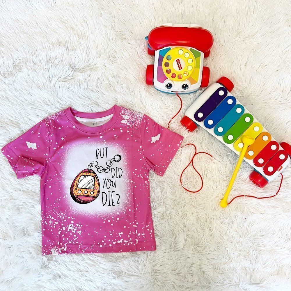 But did You Die? Hand crafted Kids Graphic Tee